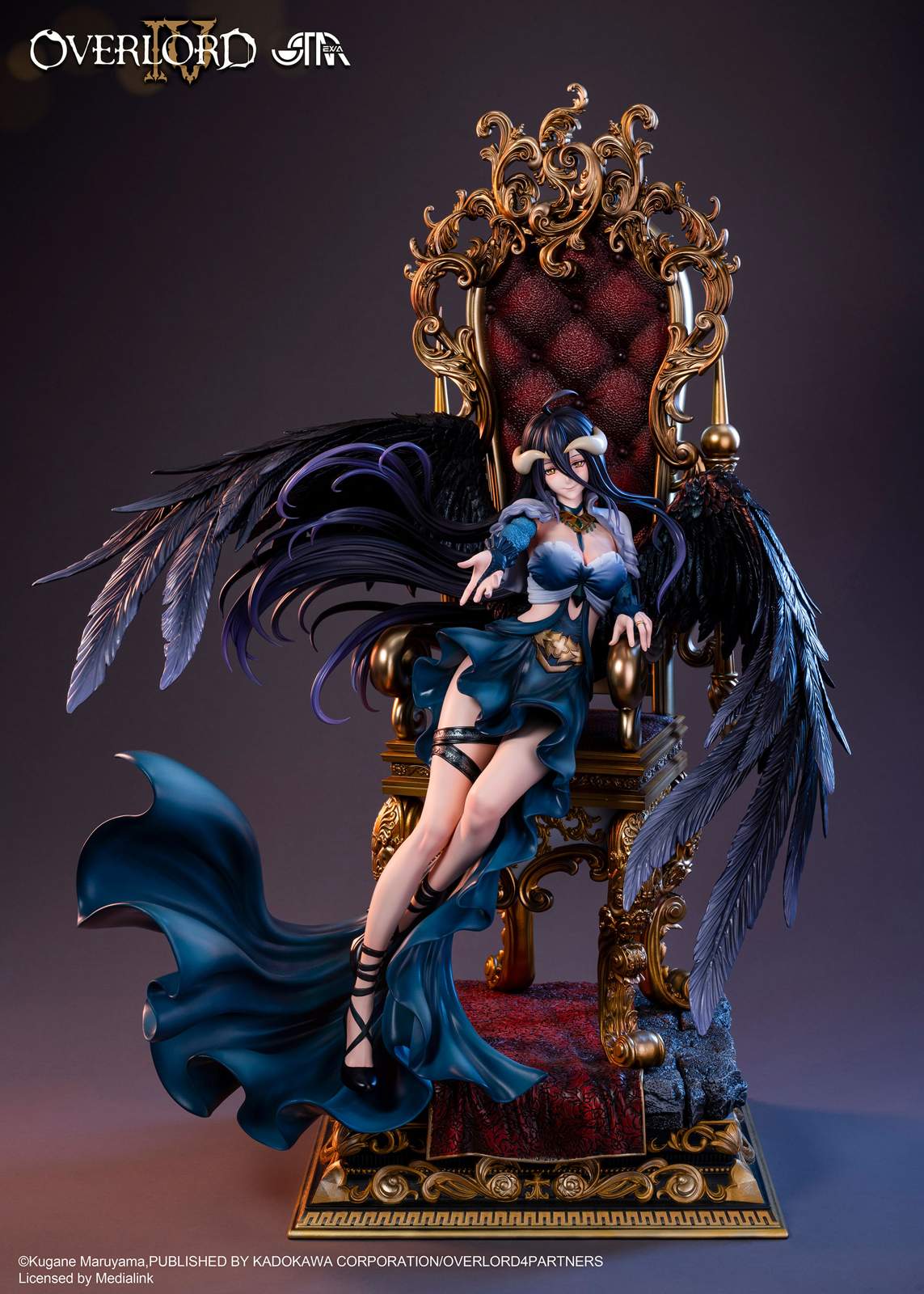 OVERLORD Albedo 14 Scale Resin TOPGK Statue - STAREXVA Studio