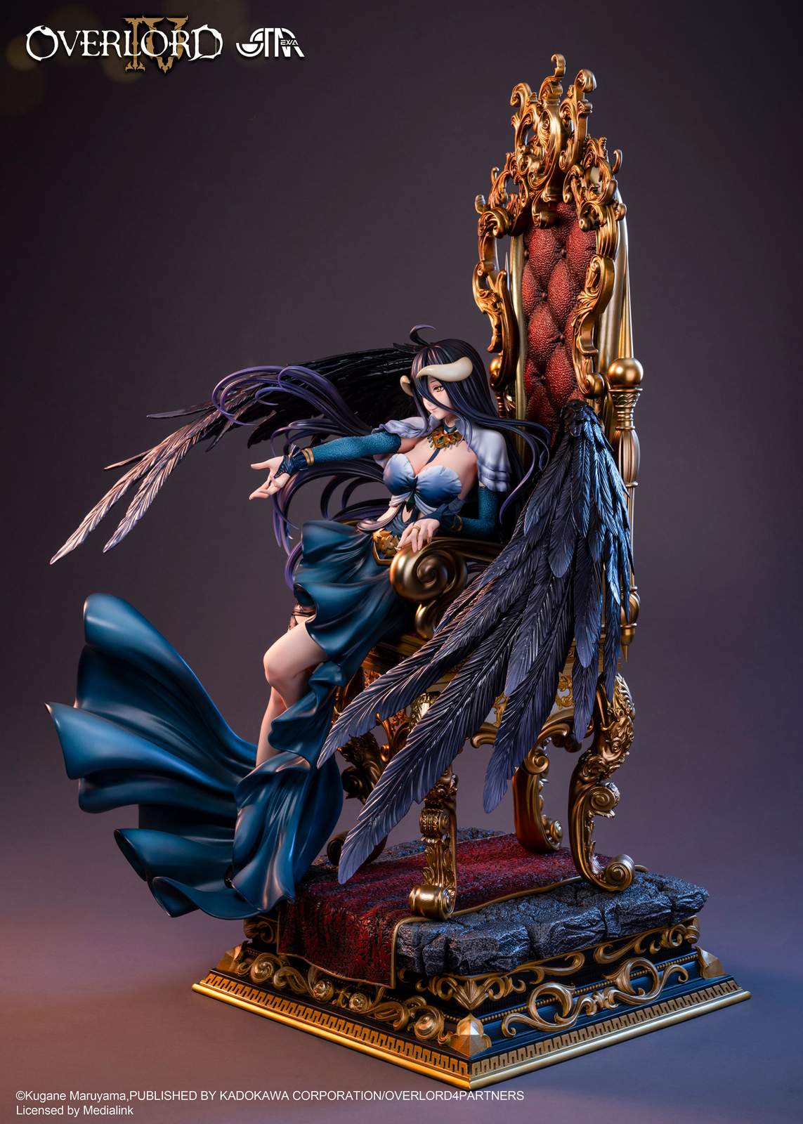OVERLORD Albedo 1/4 Scale Resin TOPGK Statue - STAREXVA Studio - Image 8