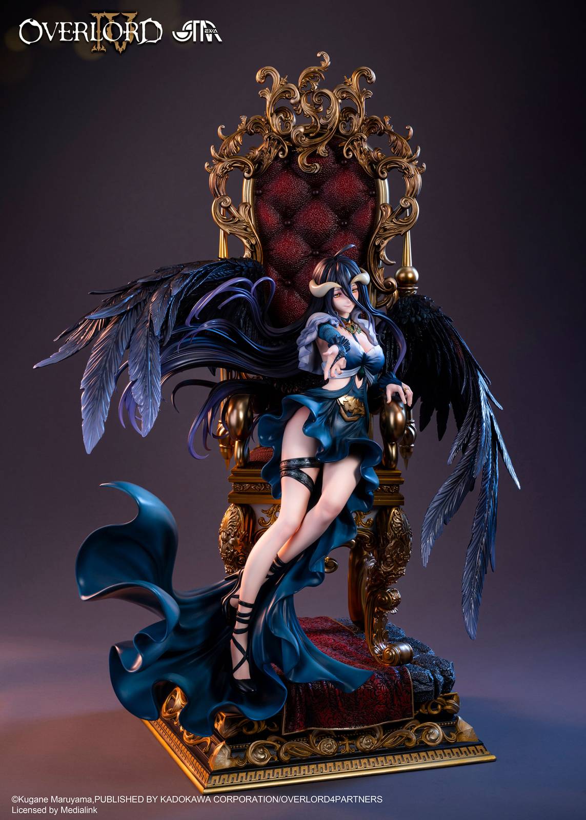 OVERLORD Albedo 14 Scale Resin TOPGK Statue - STAREXVA Studio