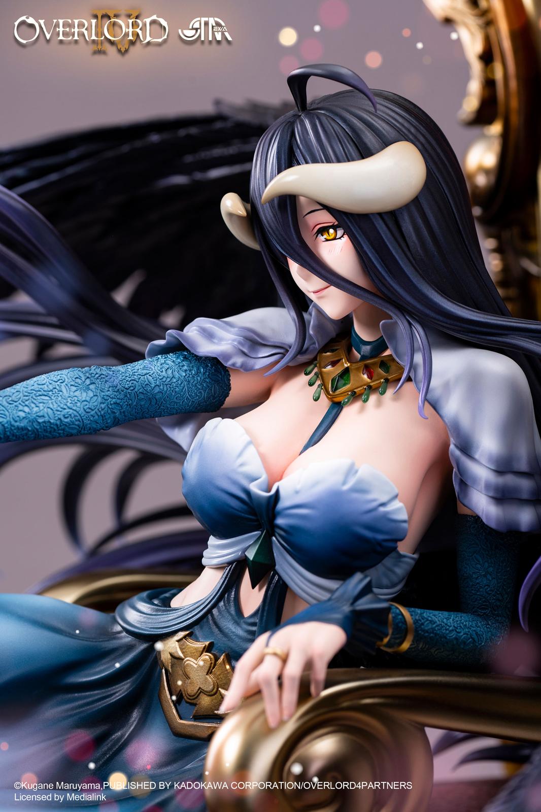 OVERLORD Albedo 1/4 Scale Resin TOPGK Statue - STAREXVA Studio - Image 2