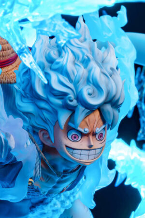 Alternative view of One Piece Monkey D. Luffy Gear 5 TOPGK Statue – Jimei Palace × ANIKINGDOM