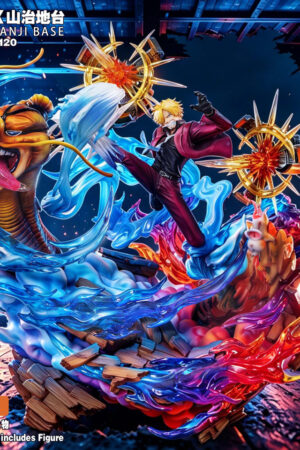 One Piece Sanji POPMAX Custom Display Base -Jacksdo Studio