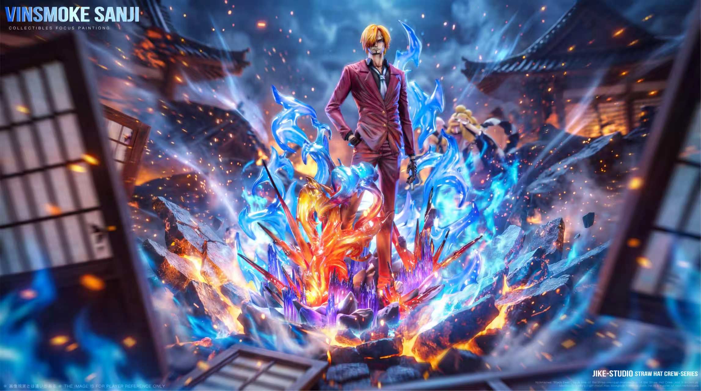 One Piece Vinsmoke Sanji 1/6 Scale TOPGK Statue- JIKE Studio - Image 2