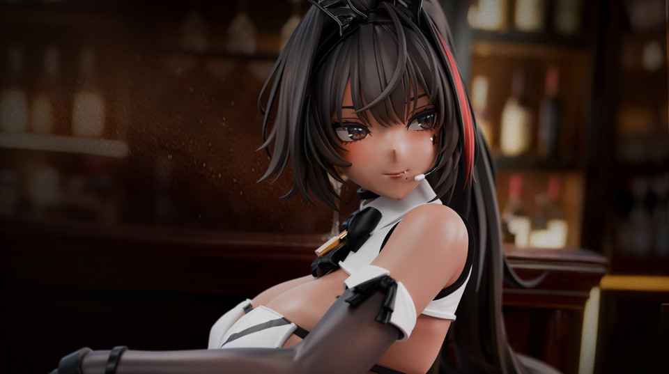 Original Bunny Girl BYA 1/6 Scale TOPGK Figure-QBYGZ Studio - Image 3