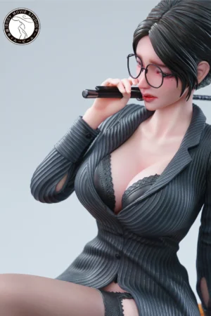 Alternative view of Original Character – Teacher 1/4 Scale TOPGK Statue – Spades K