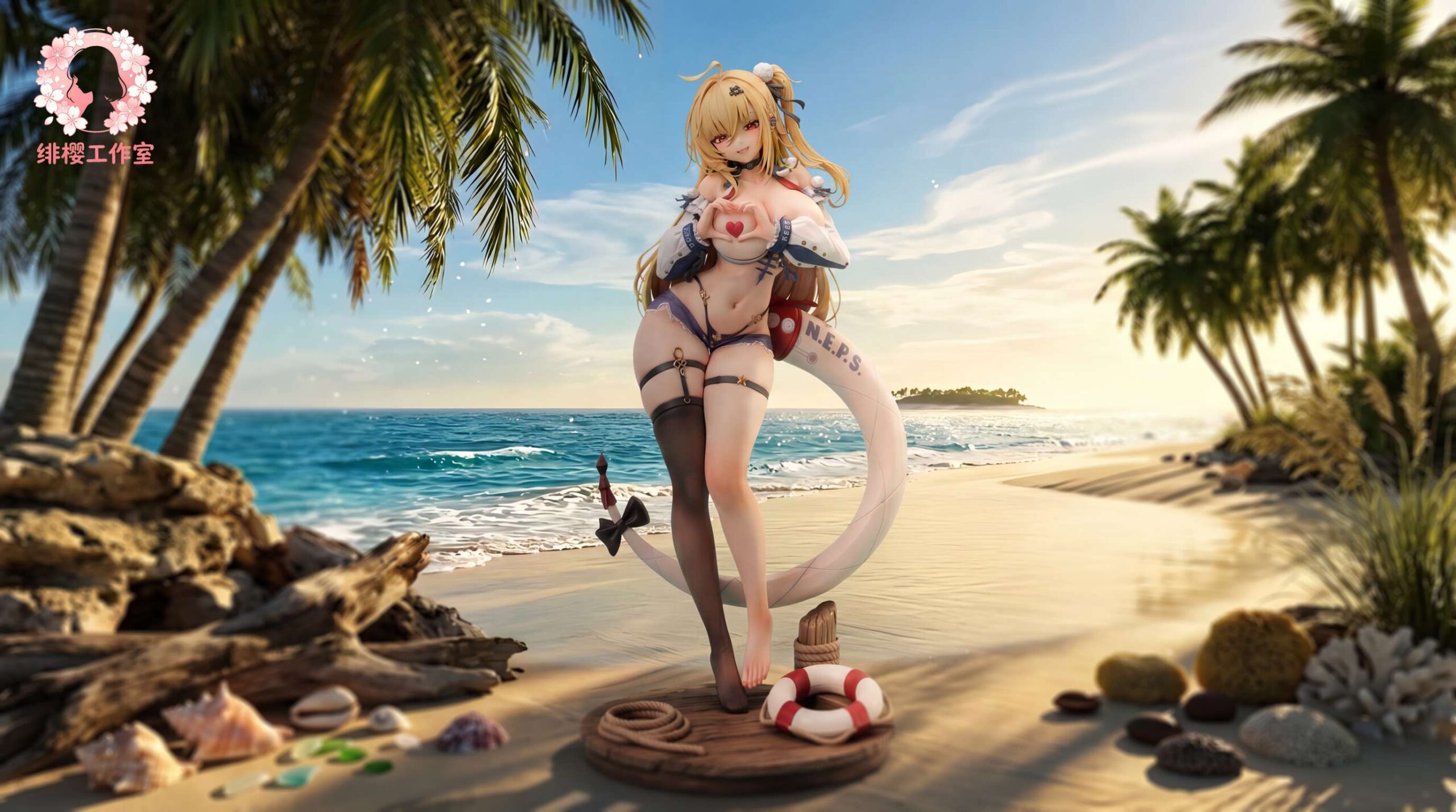 Original Character – Xixifu 16 & 14 Scale Statue – Feiyingshe Studio