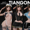 Original Design Policewoman 2.0 14 Scale Action Statue – TGZW Studio