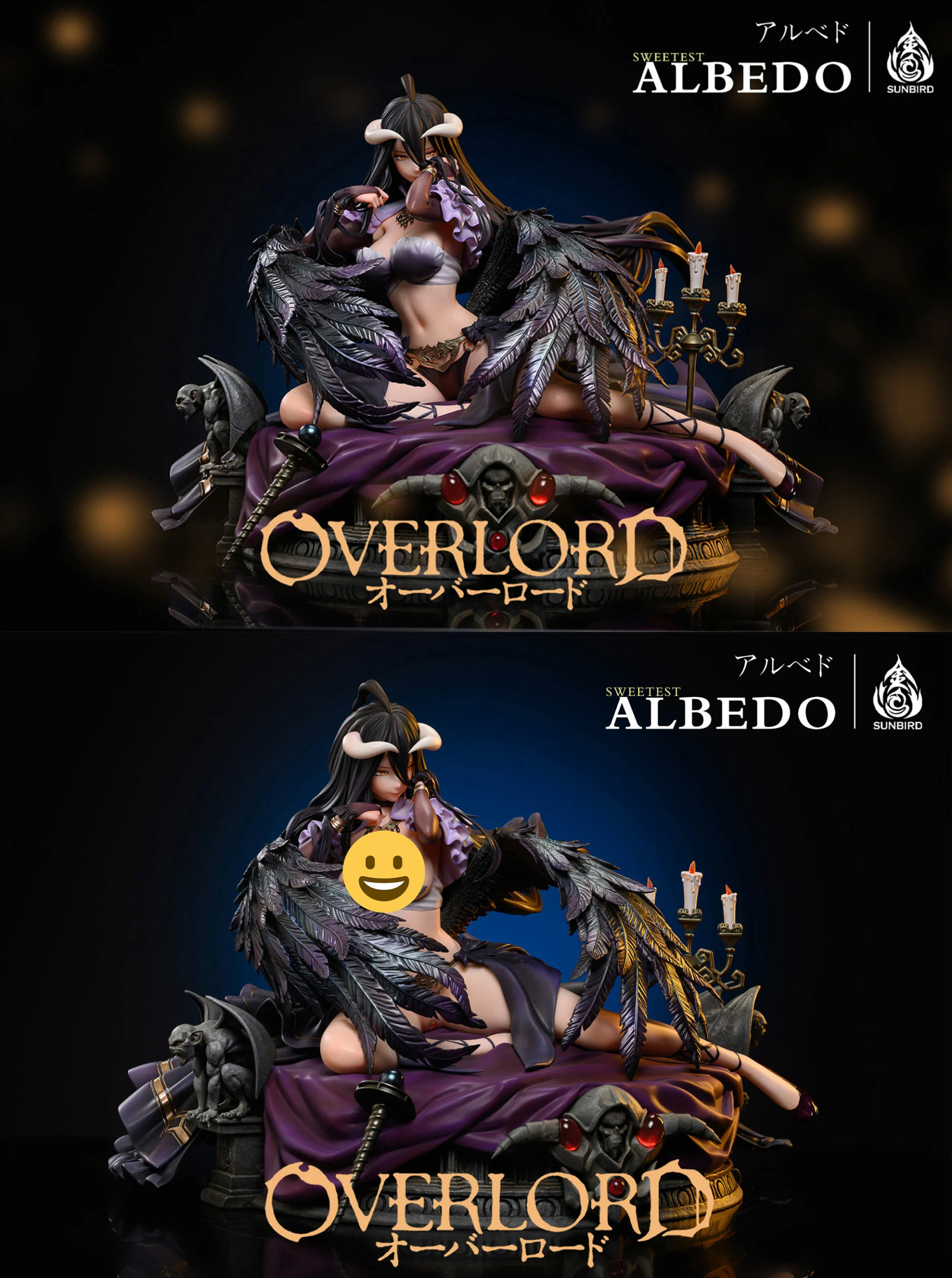 Overlord Albedo 1/4 Scale TOPGK Statue -SunBird Studio - Image 7