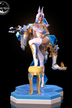 Overwatch D.Va 14 Scale Statue – Starry Moon Atelier