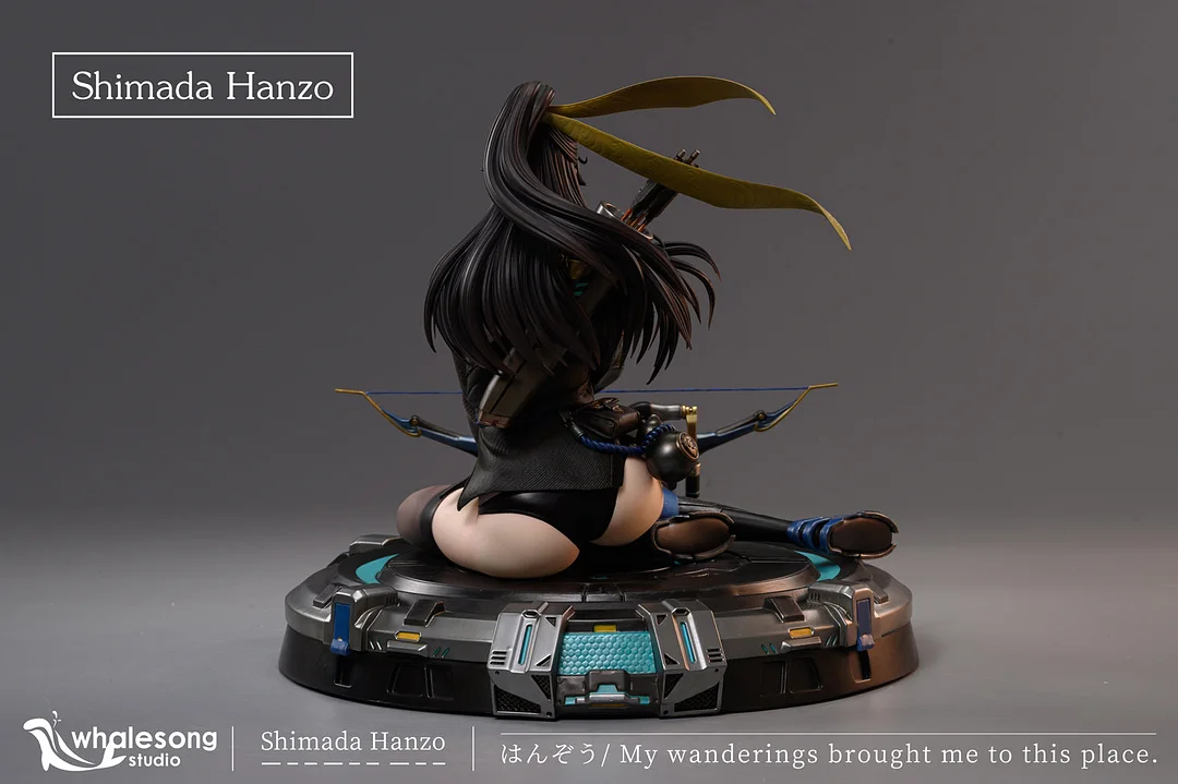 Overwatch Genderbend Shimada Hanzo 1/6 Scale GK Statue – Whale Song Studio - Image 9