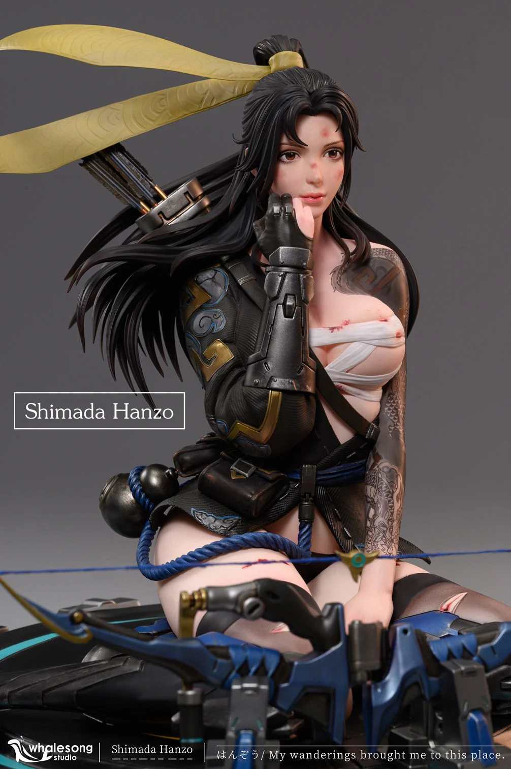 Overwatch Genderbend Shimada Hanzo 16 Scale GK Statue – Whale Song Studio