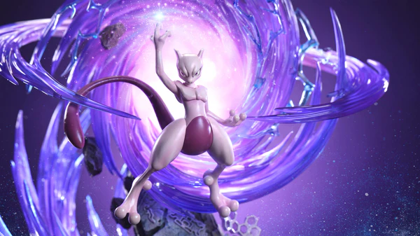 Phoenix Studio – Pokémon Mewtwo 16 Scale Premium Resin Statue