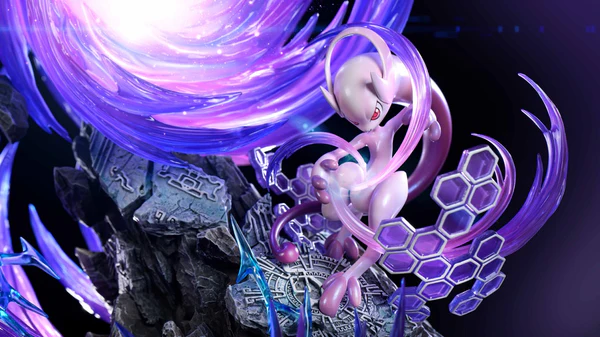 Phoenix Studio – Pokémon Mewtwo 16 Scale Premium Resin Statue