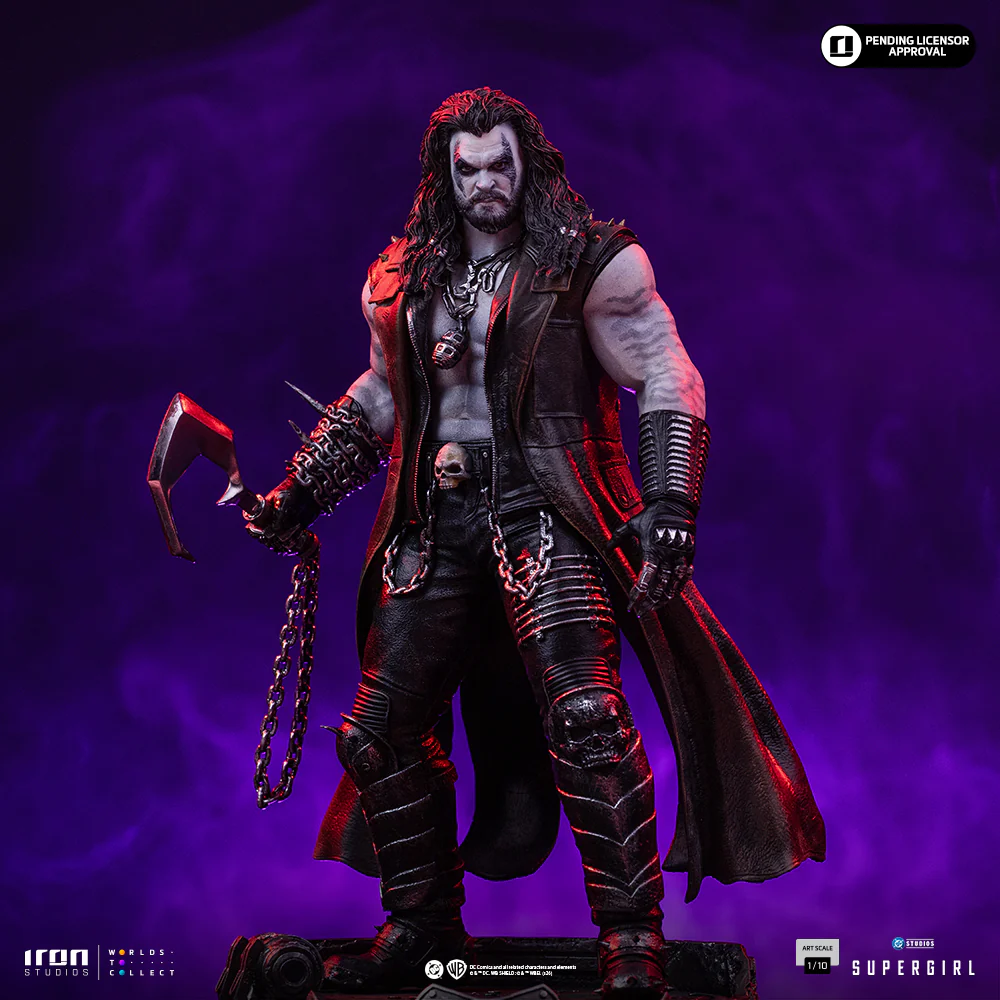 Iron Studio - Supergirl Movie Lobo Art Scale 1/10 Scale Statue