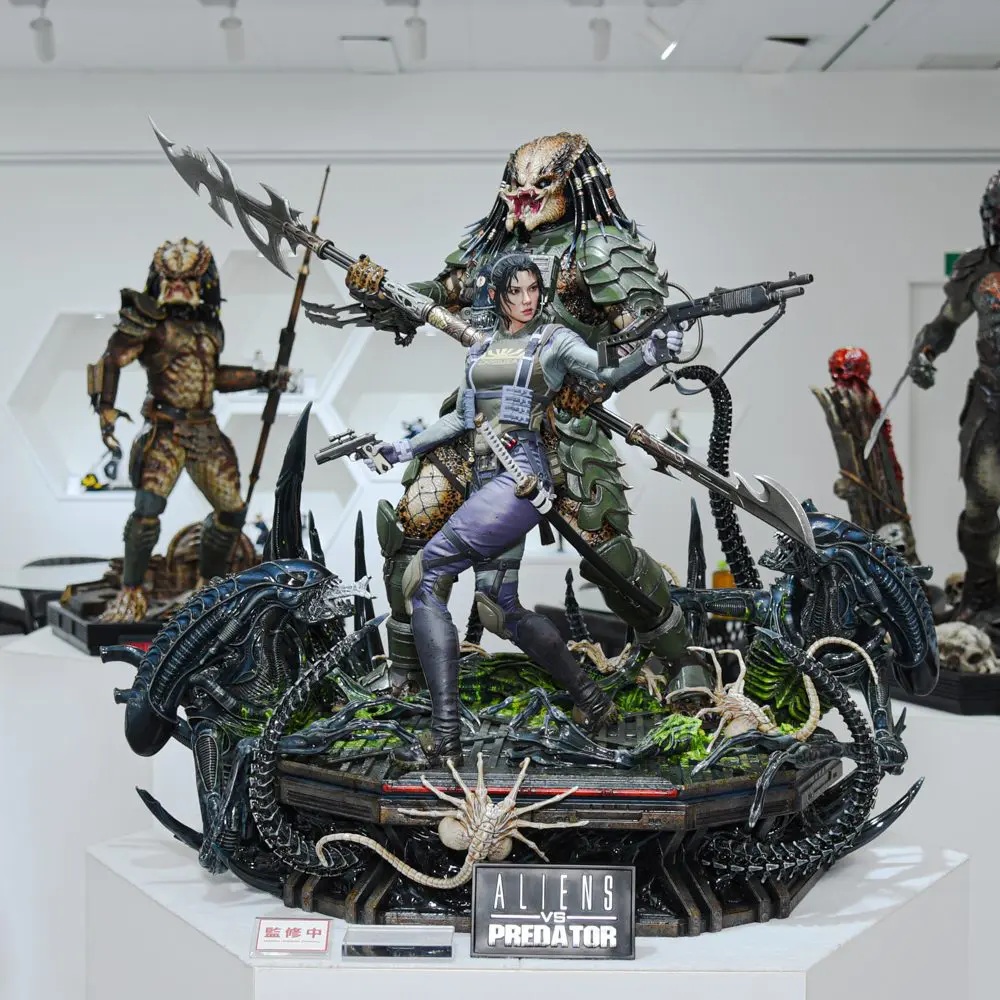Prime 1 Studio Alien vs. Predator Machiko Broken Tusk Predator