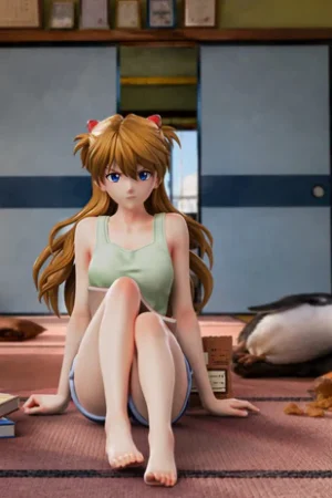 Qian Yan Studio - Neon Genesis Evangelion Asuka Langley 16 Scale Statue