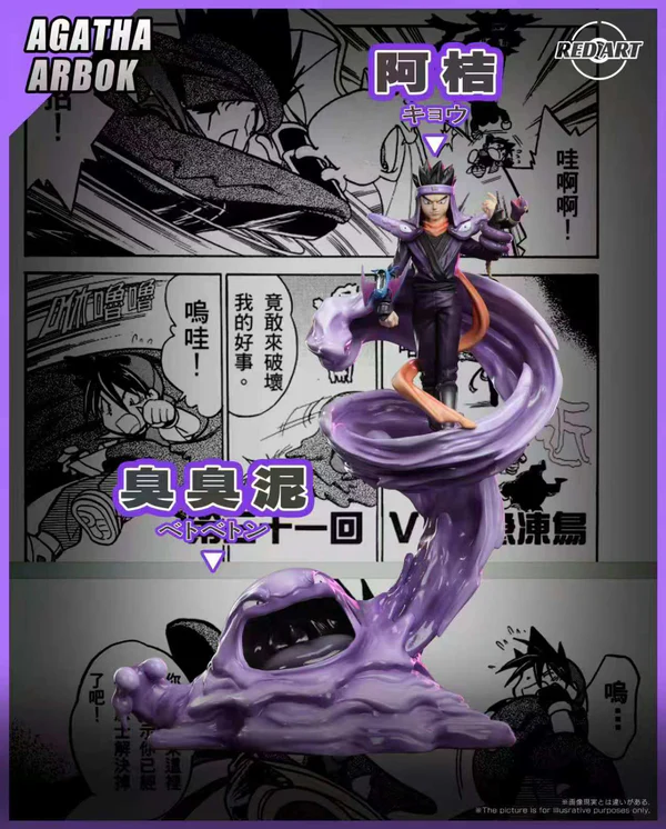 RED ART Studio Pokémon Muk Koga