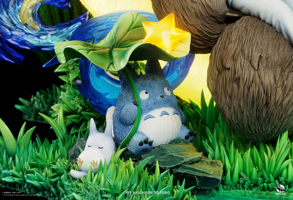 Raven Studio Totoro Under the Starry Sky
