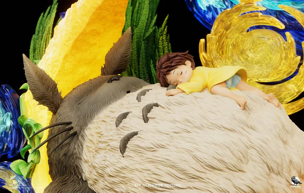 Raven Studio Totoro Under the Starry Sky