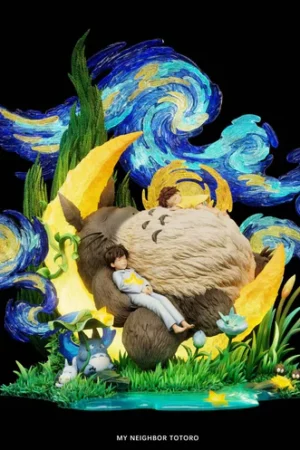 Raven Studio Totoro Under the Starry Sky