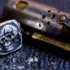 Raven Studio(silver jewelry) Original High Voltage Hazard Symbol Ring