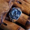 Raven Studio(silver jewelry) Original High Voltage Hazard Symbol Ring