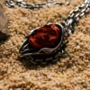 Raven Studio(silver jewelry) - Original “Apostle” Grim Reaper Antler Skull Pendant