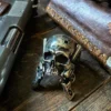 Raven Studio(silver jewelry) - Original “Duel” Double Gun Skull Ring