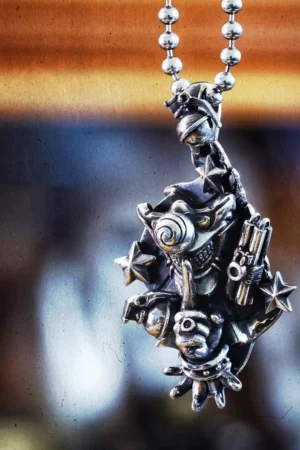 Raven Studio(silver jewelry) - Original Exclusive "Carnival" Joker Pendant