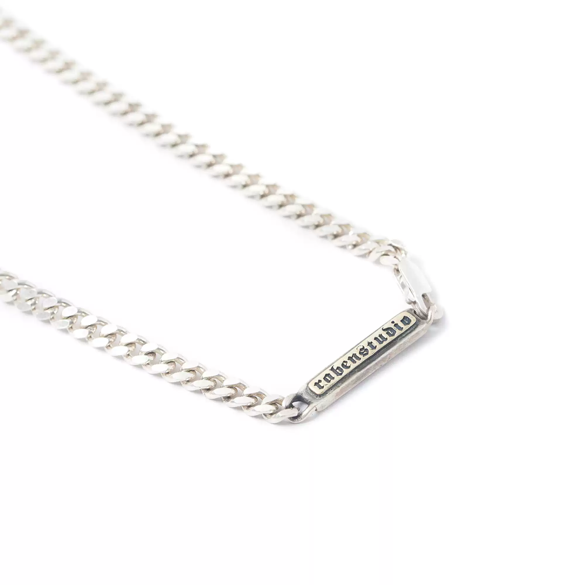Raven Studio(silver jewelry) - Original Exclusive "RavenStudio" Inscription Side Necklace