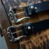 Raven Studio(silver jewelry) - Original Exclusive Western Griffin Belt Sterling Silver Buckle