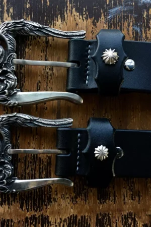 Raven Studio(silver jewelry) - Original Exclusive Western Griffin Belt Sterling Silver Buckle