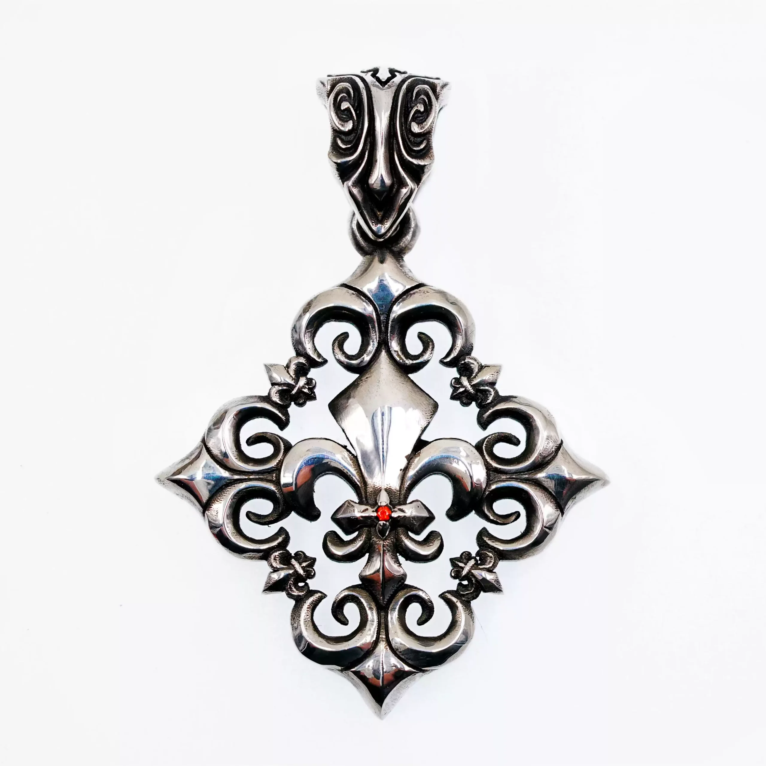 Raven Studio(silver jewelry) - Original “Faith” Cross Pendant