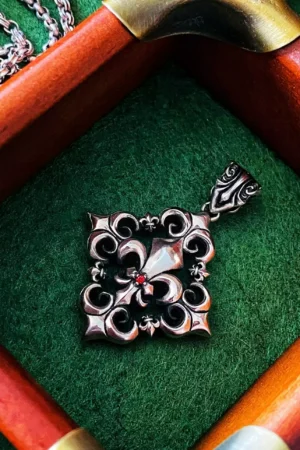 Raven Studio(silver jewelry) - Original “Faith” Cross Pendant