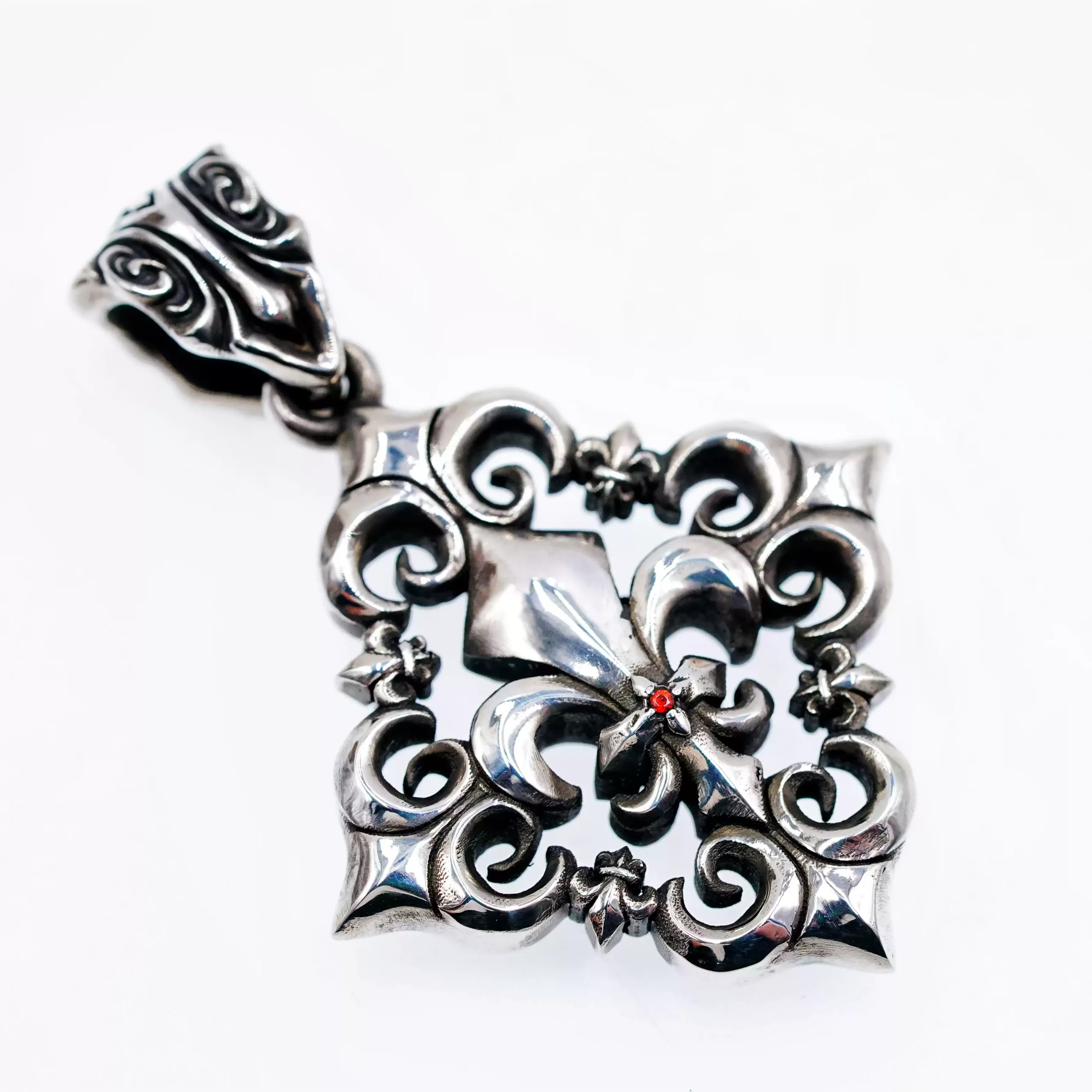 Raven Studio(silver jewelry) - Original “Faith” Cross Pendant