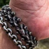 Raven Studio(silver jewelry) - Original “Ferry” Goat Skull Bracelet