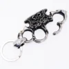 Raven Studio(silver jewelry) - Original “Fighter” EDC Knuckle Duster Keychain