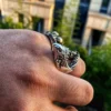 Raven Studio(silver jewelry) - Original “Fighter” Shark Ring