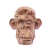 Raven Studio(silver jewelry) - Original “Funny Monkey” Halloween Hell Cat King Pendant