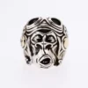 Raven Studio(silver jewelry) - Original Funny Monkey Pilot Monkey Ring