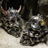 Raven Studio(silver jewelry) - Original “Hannya” Samurai Armor Mask Ring