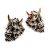 Raven Studio(silver jewelry) - Original “Hannya” Samurai Armor Mask Ring