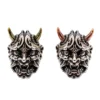 Raven Studio(silver jewelry) - Original “Hannya” Samurai Armor Mask Ring