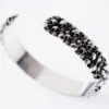 Raven Studio(silver jewelry) - Original “Impermanence” Vortex Skull Cuff Bracelet