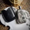 Raven Studio(silver jewelry) - Original “Lighthouse” Sterling Silver Travel Flask