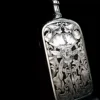 Raven Studio(silver jewelry) - Original “Lighthouse” Sterling Silver Travel Flask