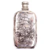 Raven Studio(silver jewelry) - Original “Lighthouse” Sterling Silver Travel Flask