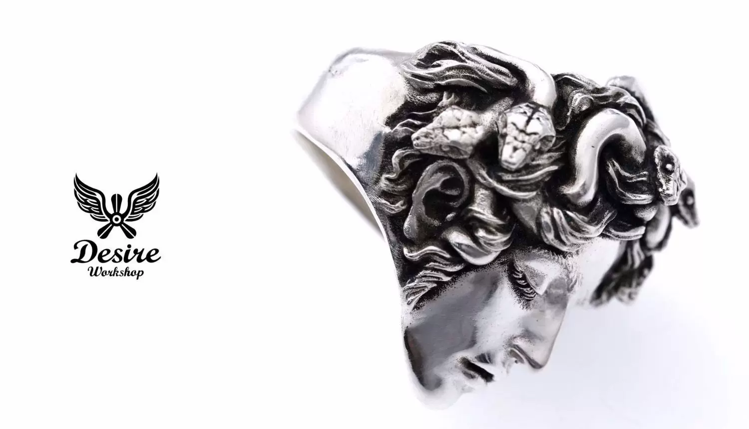 Raven Studio(silver jewelry) - Original Handcrafted Sterling Silver Mythology Statement Ring
