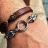 Raven Studio(silver jewelry) - Original “Source” Raven Skull Bracelet