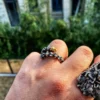 Raven Studio(silver jewelry) - Original “Vortex” Skull Ring
